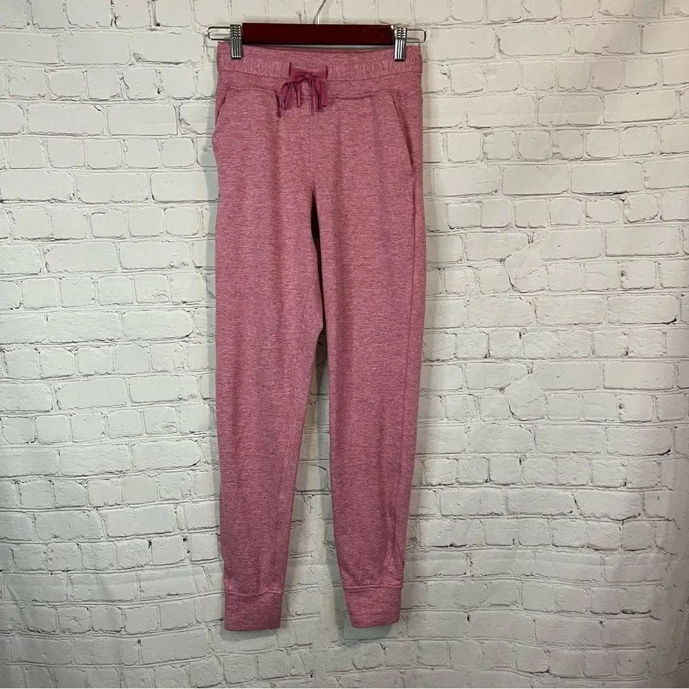Balance Athletica Heathered Pink Joggers size extra small